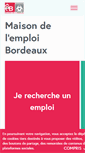 Mobile Screenshot of emploi-bordeaux.fr