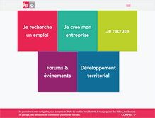 Tablet Screenshot of emploi-bordeaux.fr